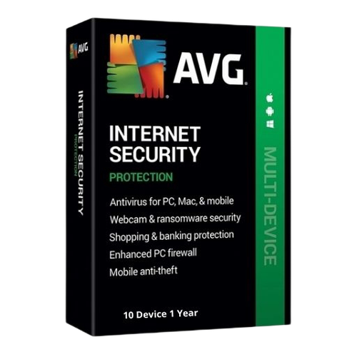 Avg Internet Security – 10 Device 1Year