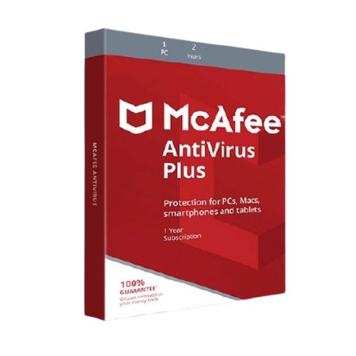 McAfee® AntiVirus Plus – 1 Device 2 Years