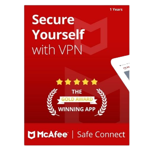 McAfee® Safe Connect VPN Yearly Plan